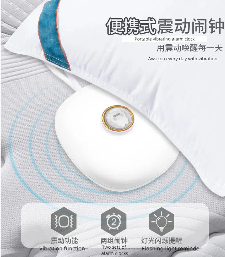 New Strong Vibration Alarm Clock for Students to Wake Up with Creative Cute Pet Mute Deaf LED Digital Clock