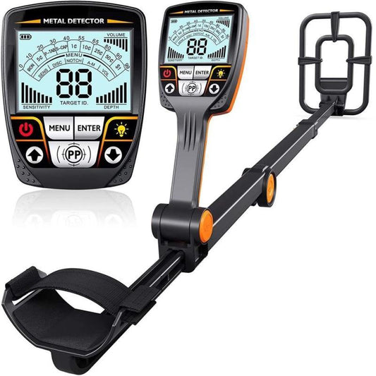 New folding metal detector TX640 gold detector gold silver copper aluminum underground metal detector exploration