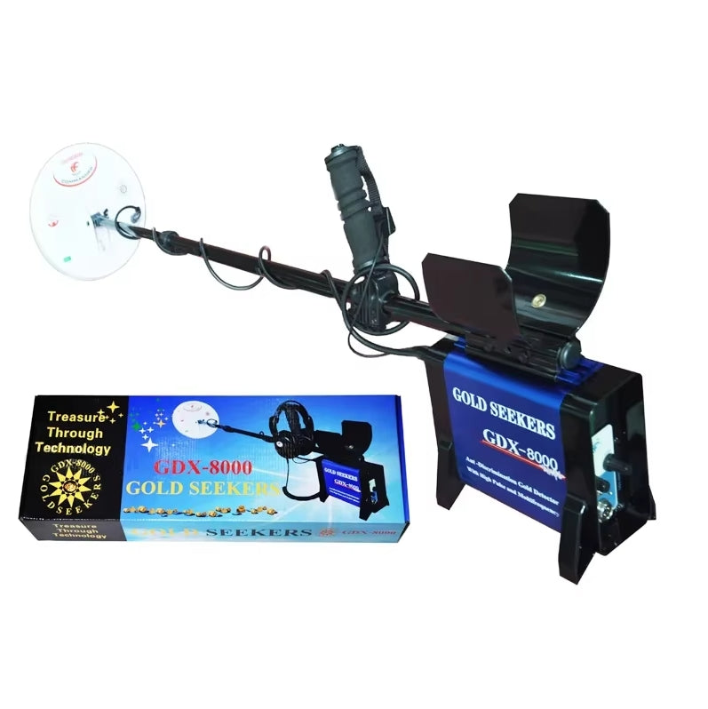 Metal Detector for Adults GDX8000 Professional Underground 8-meter Depth Metal Detector For Outdoor metal detection