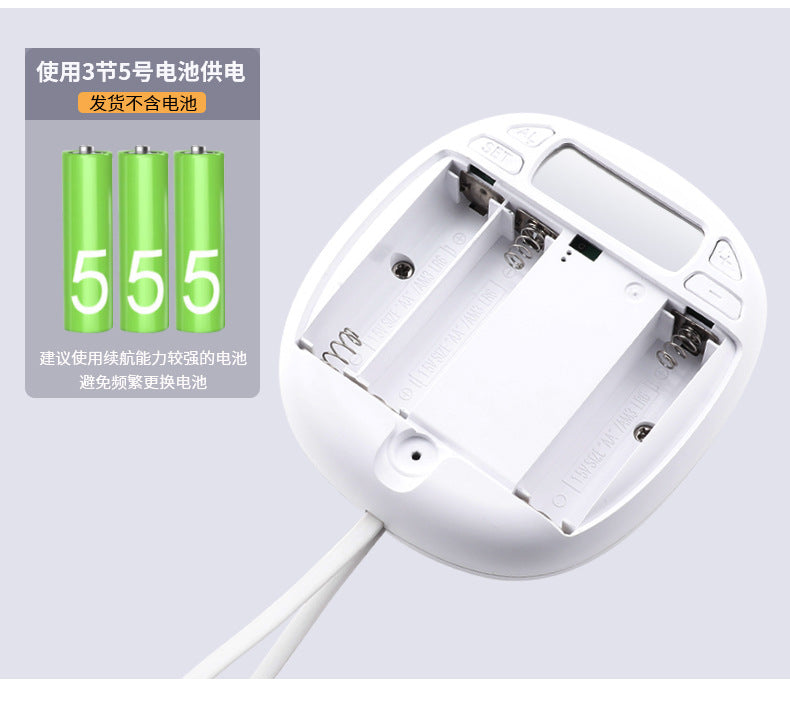 New Strong Vibration Alarm Clock for Students to Wake Up with Creative Cute Pet Mute Deaf LED Digital Clock