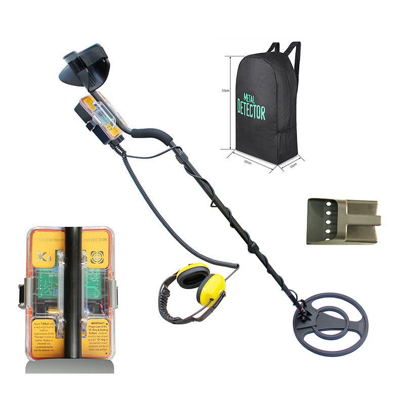 X3 Fully Waterproof Pulse Induction Underwater Metal Detector