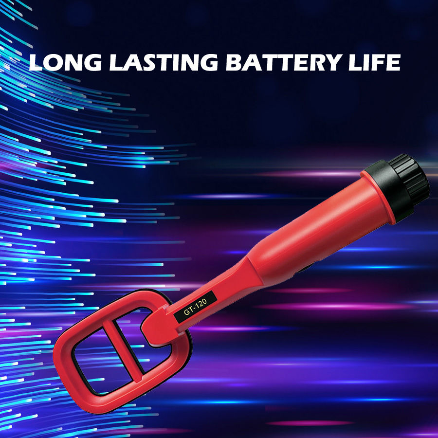 Metal detector GT-120 waterproof positioning rod for diving and salvaging cattle stomachs, detecting iron, gold, silver, copper, underground treasure hunting, jewelry and gold