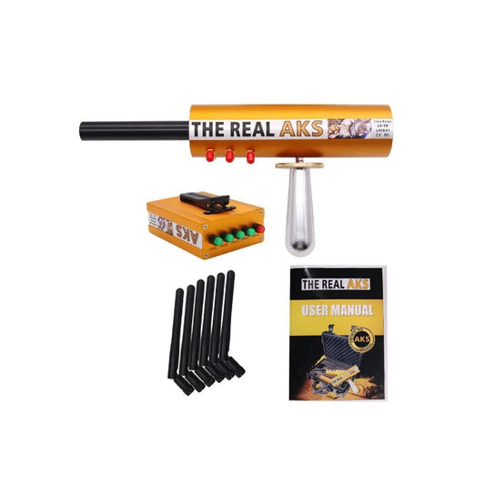 AKS Large Range Scanning Gold Detector 6-Antenna Remote Metal Detector