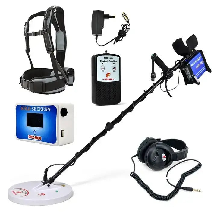 Metal Detector for Adults GDX8000 Professional Underground 8-meter Depth Metal Detector For Outdoor metal detection