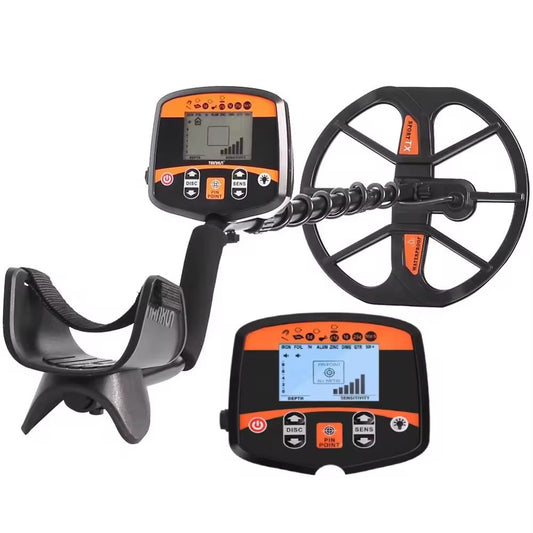 10 meter underground metal detector 960 high sensitivity for outdoor exploration of gold, silver, copper coins, and archaeological treasures in old houses. Sound report of the instrument