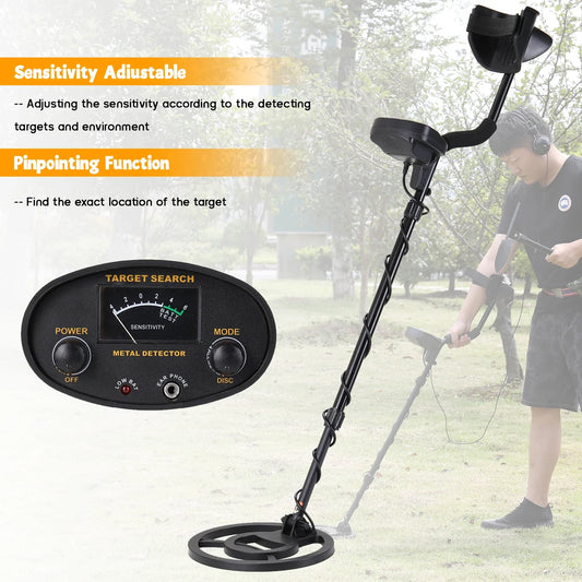 Gold Detectors GT6100 Treasure Hunter Underground High Accuracy Metal Detector