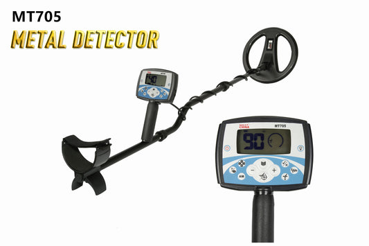 MT705 Professional Underground Metal Detector Waterproof Search Coil High Sensitivity Metal Detecting Tool