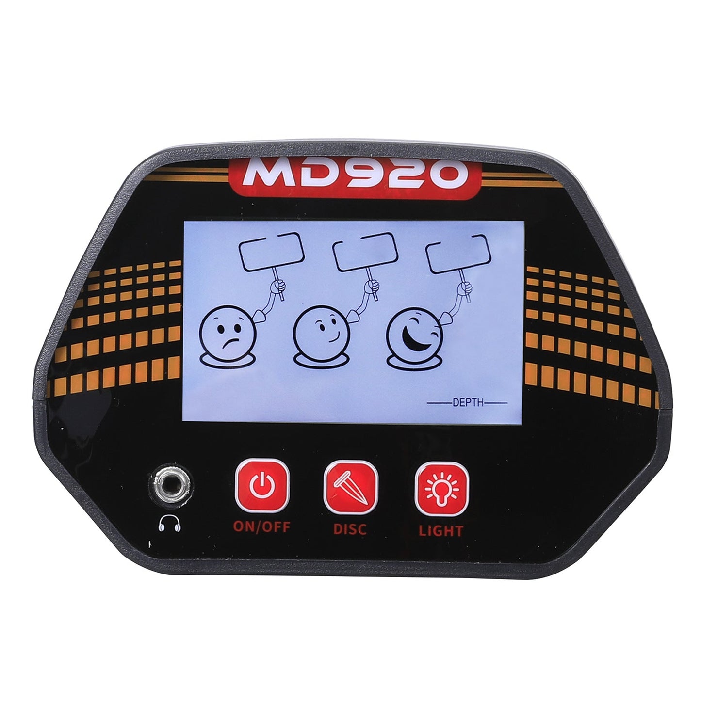 MD920 Portable Easy Installation Underground Metal Detector High Sensitivity Jewelry Treasure Gold