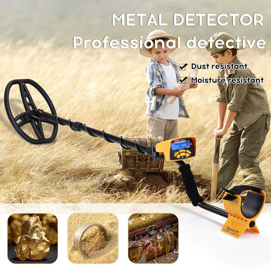 MD6450 11inch Coil Gold Metal Detector Professional Underground Waterproof Pinpointer